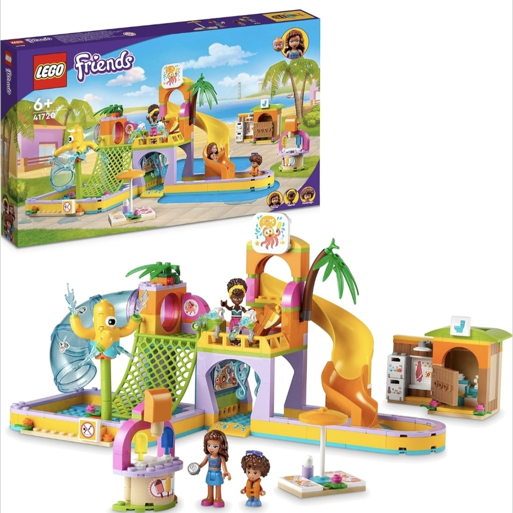 LEGO Friends Water Park Set 41720 • 373 Pieces • NEW Sealed